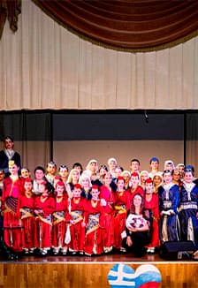 Отчетный концерт ансамбля греческого танца Морон