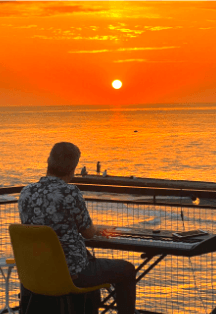 Фортепиано на закате