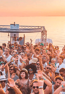 Вечеринка Дискотека 90-х на Теплоходе Дагомыс