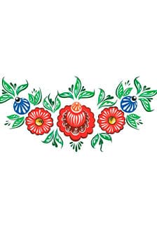 Городецкая роспись. Мастер-класс