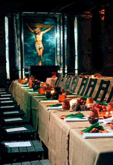 Иммерсивный ужин «Тайная вечеря»