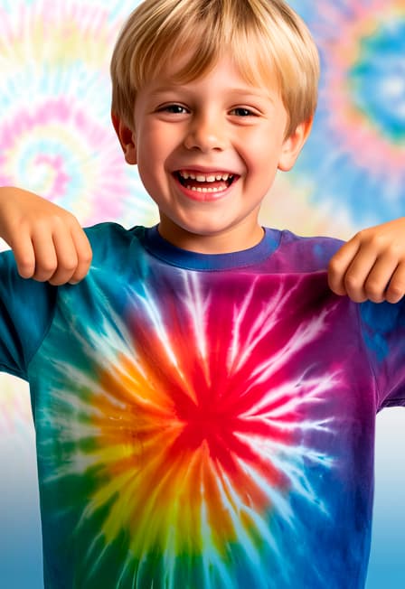 Мастер-класс "Роспись футболки в технике тай-дай"