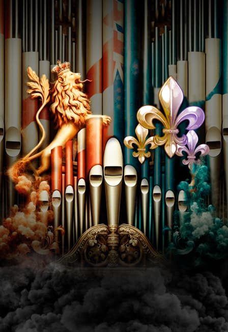 Орган. Англичане и французы