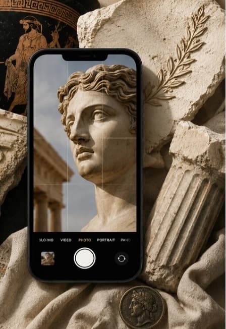 Античные образы в мобильной фотографии. Мастер-класс