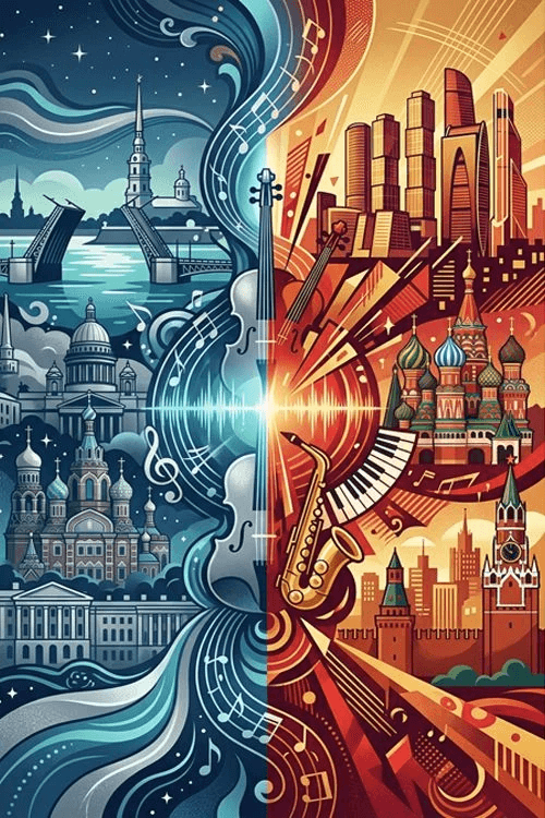 "Петербургская и Московская композиторские школы-единство противоположностей"