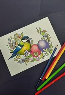 Пасхальная Открытка. Скетч. Зарисовки Карандашом. Музейное Занятие