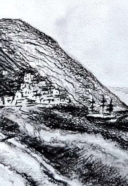 Зарисовки в экспозиции И.К. Айвазовский "Морской вид". Мастер-класс