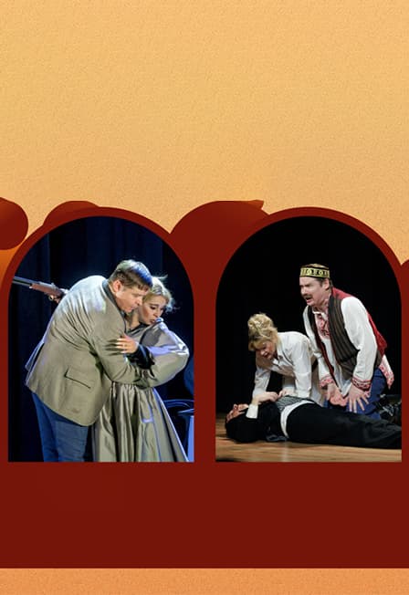 Спектакль «Две смешные истории о любви»