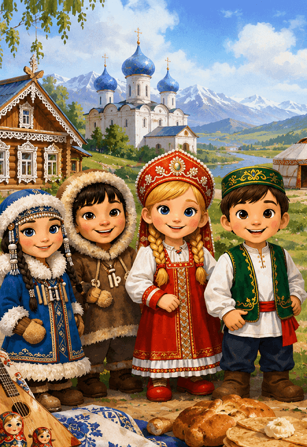 Культура народов России. Литературное путешествие