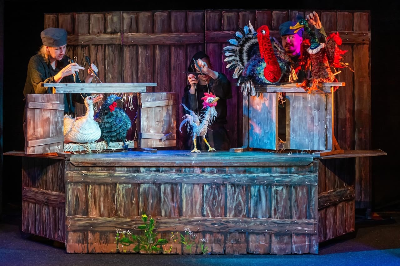Храбрый петух по имени Али-Баба (Театр марионеток им. Деммени)