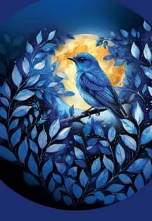 Сказка с органом u песочной анимацией «Синяя птица»