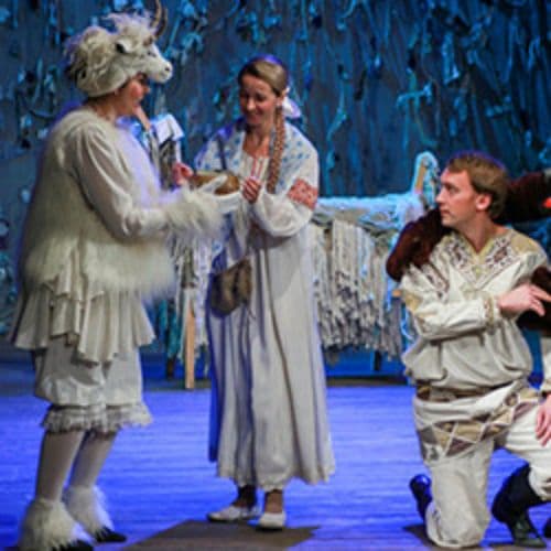 Сказ о доброй Марьюшке, храбром Иванушке и злой Бабе-Яге