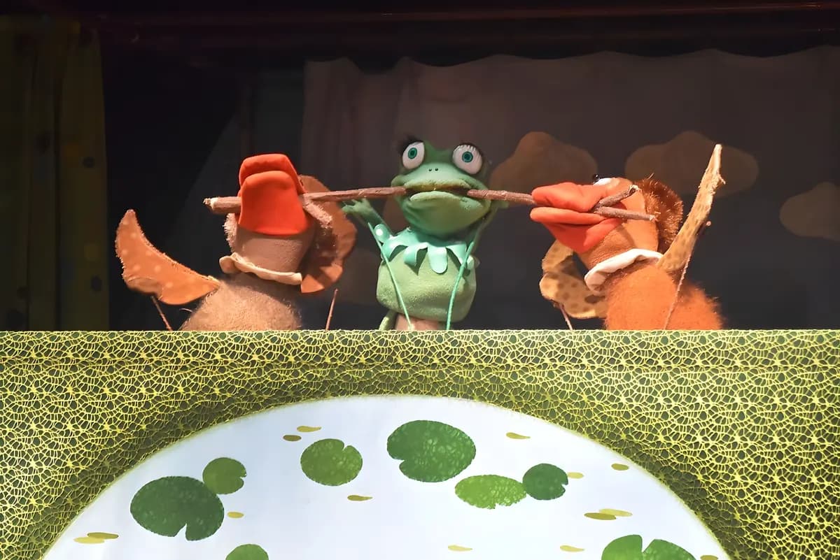 Лягушка-путешественница (Сказка)