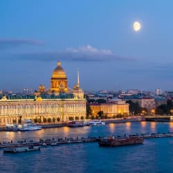 Экскурсия «Тайны ночного Петербурга» с ночной Петропавловской крепостью и просмотром развода мостов с «Невской панорамы»
