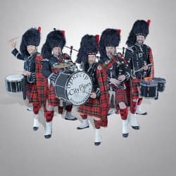 Ирландское шоу «City pipes»