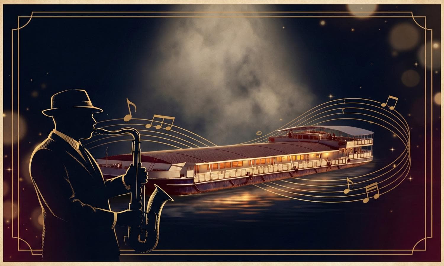Джаз на теплоходе