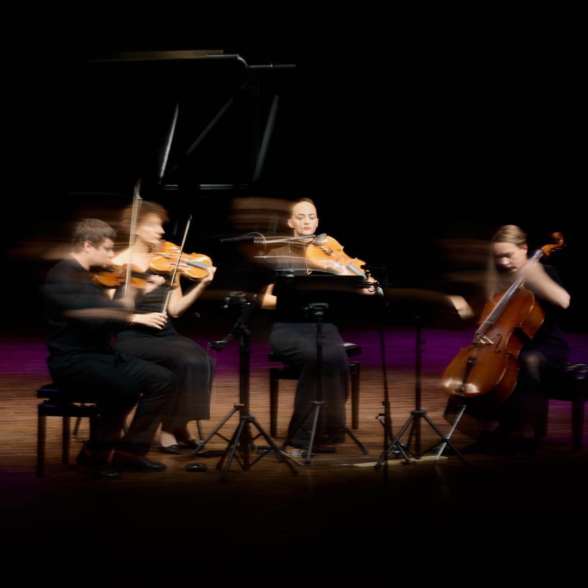 Струнный квартет OpensoundQuartet. С. Райх, П. Карманов, Г. Прокофьев и др