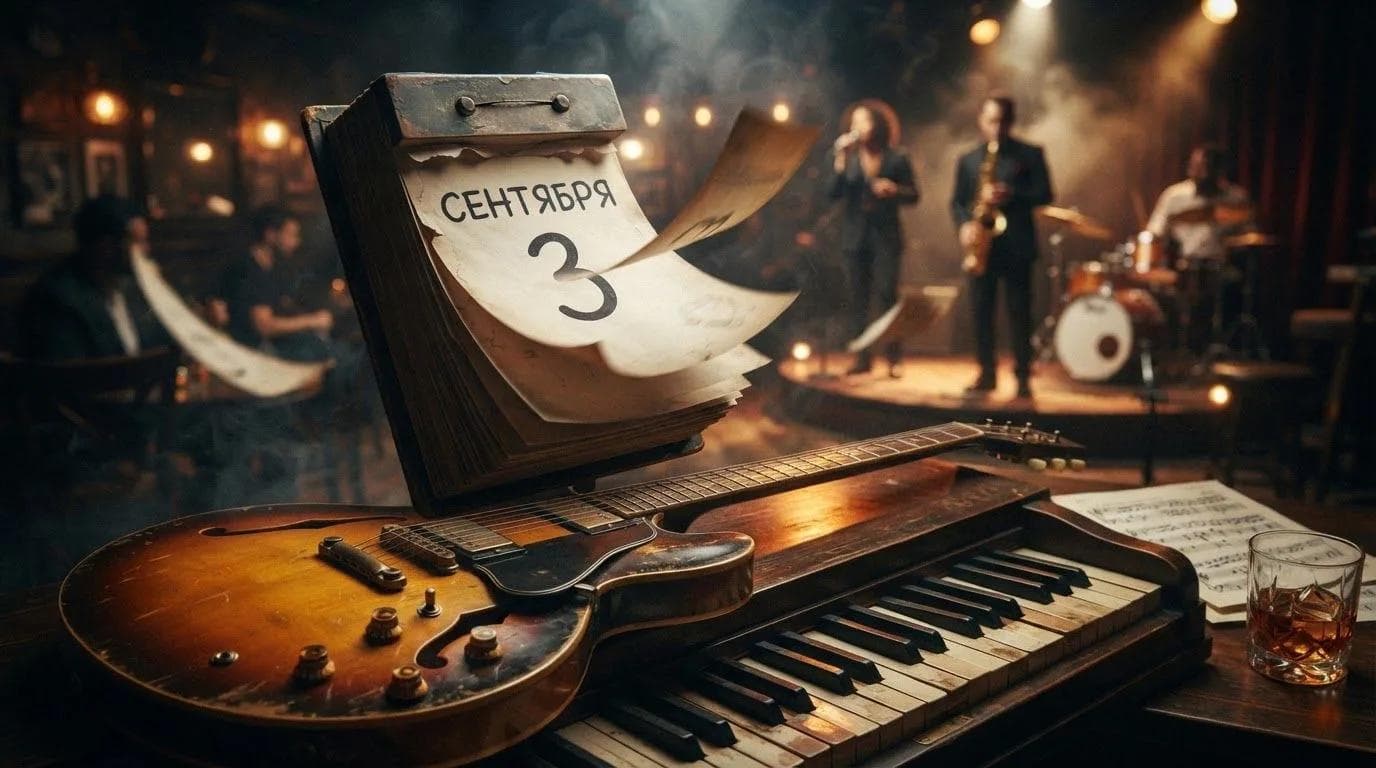 Я календарь переверну, и снова этот джаз и блюз...